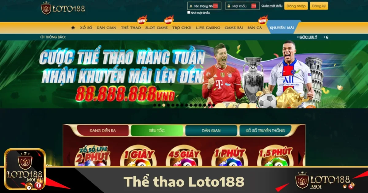 Loto188: Link Đăng nhập chơi loto188 tặng ngay 88k cho người mới🔥 29 Cá Cược Thể Thao Loto188 – Đa Dạng Môn Thể Thao Với Tỷ Lệ Hấp Dẫn