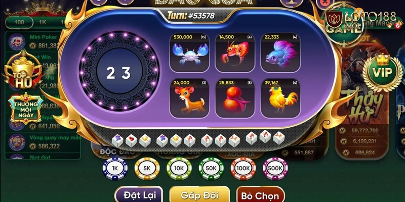 Bầu Cua 1s Loto188: Luật Chơi & Mẹo Thắng Lớn 4 (Ảnh 4: Giao diện nạp/rút tiền Loto188 với các phương thức thanh toán)